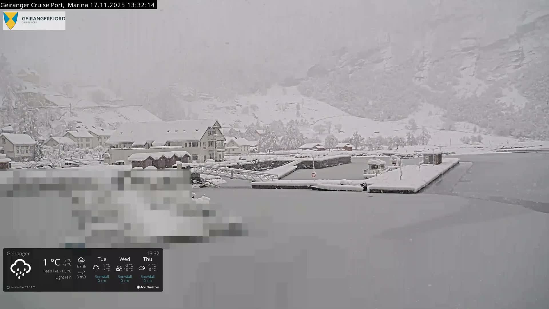 Geiranger Marine & Village  Live Cam - Stranda, Sunmore, More og Romsdal, Western Norway, Norway