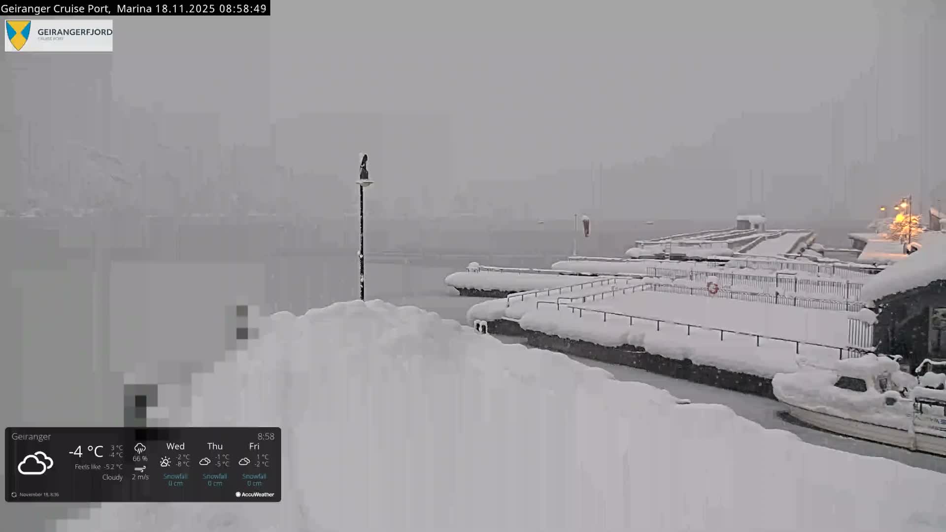 Geiranger Marine & Village  Live Cam - Stranda, Sunmore, More og Romsdal, Western Norway, Norway