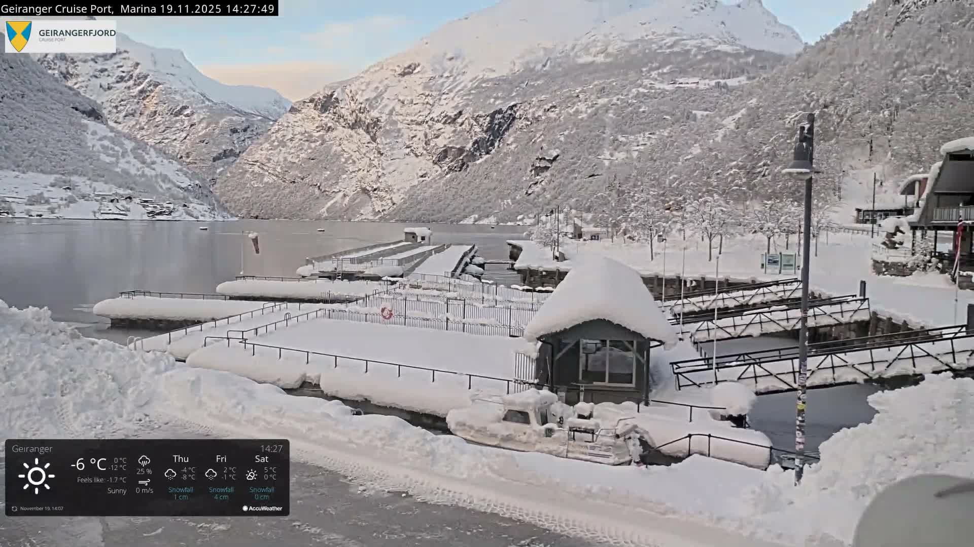 Geiranger Marine & Village  Live Cam - Stranda, Sunmore, More og Romsdal, Western Norway, Norway