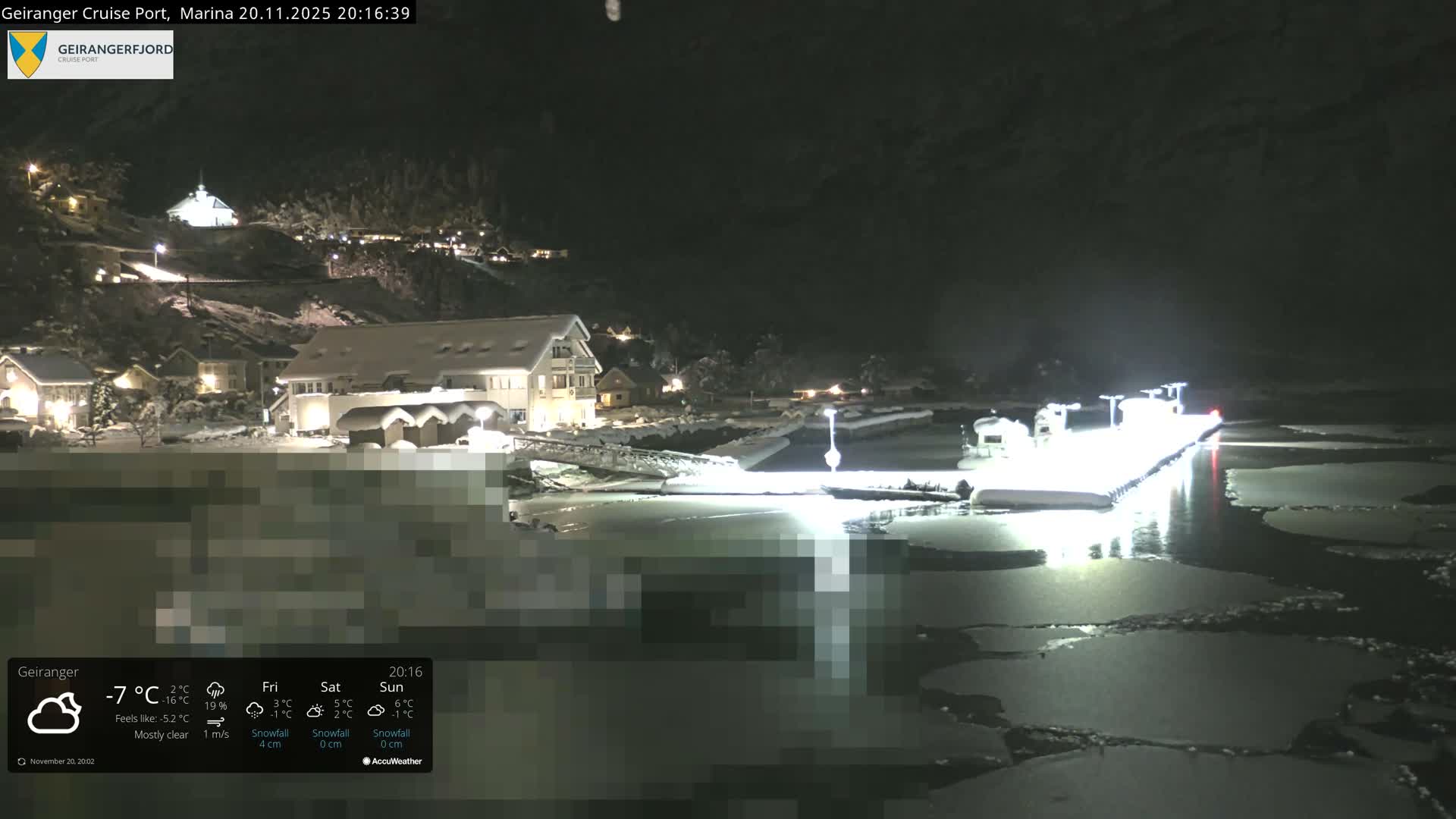 Geiranger Marine & Village  Live Cam - Stranda, Sunmore, More og Romsdal, Western Norway, Norway