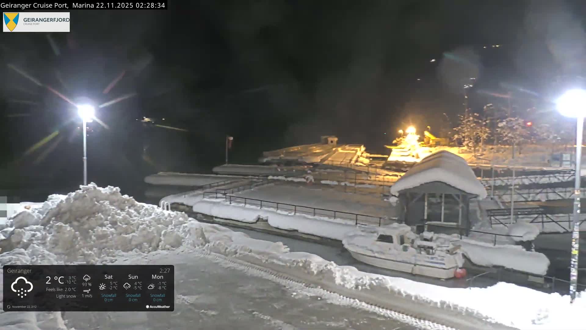 Geiranger Marine & Village  Live Cam - Stranda, Sunmore, More og Romsdal, Western Norway, Norway