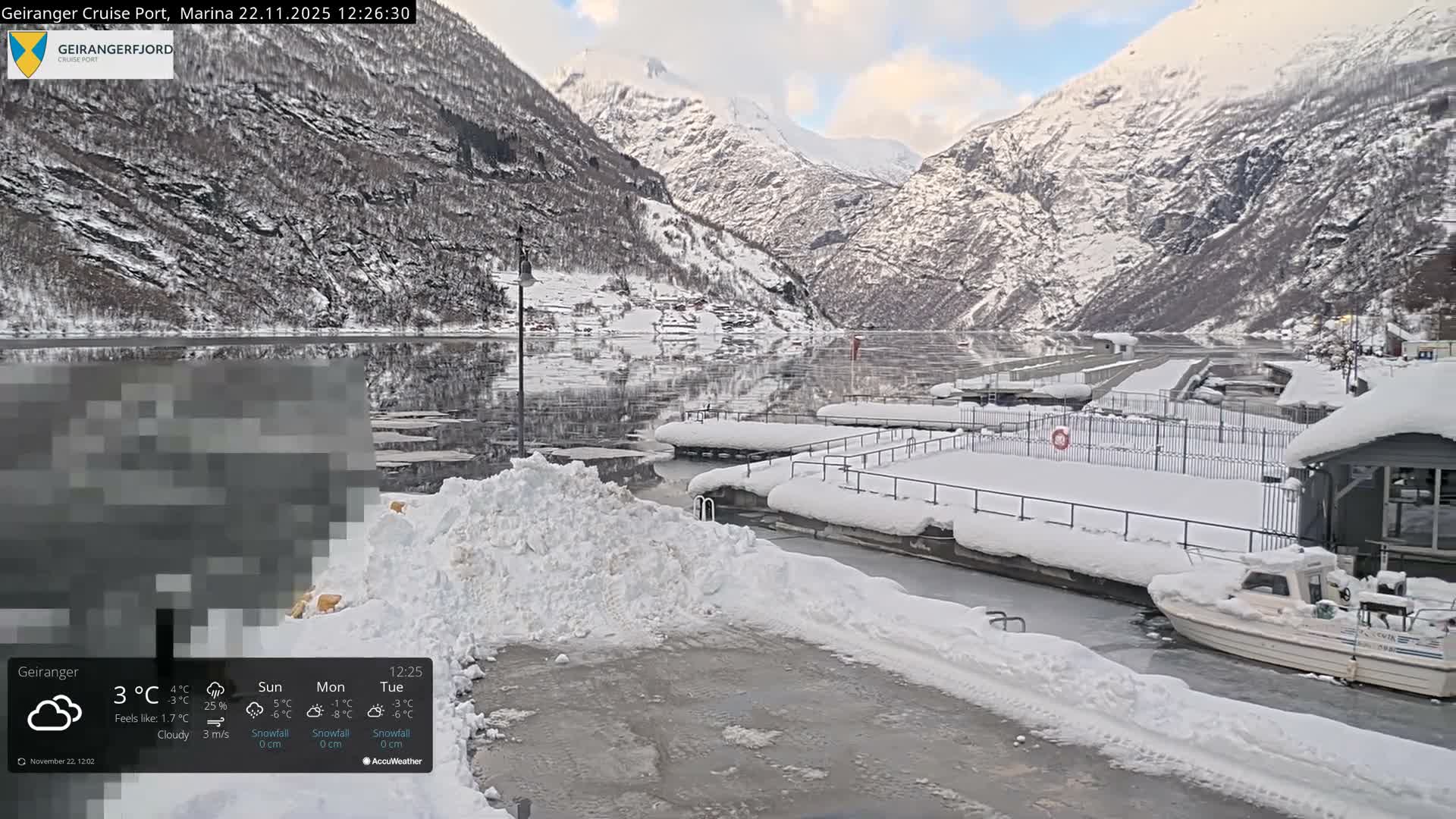 Geiranger Marine & Village  Live Cam - Stranda, Sunmore, More og Romsdal, Western Norway, Norway