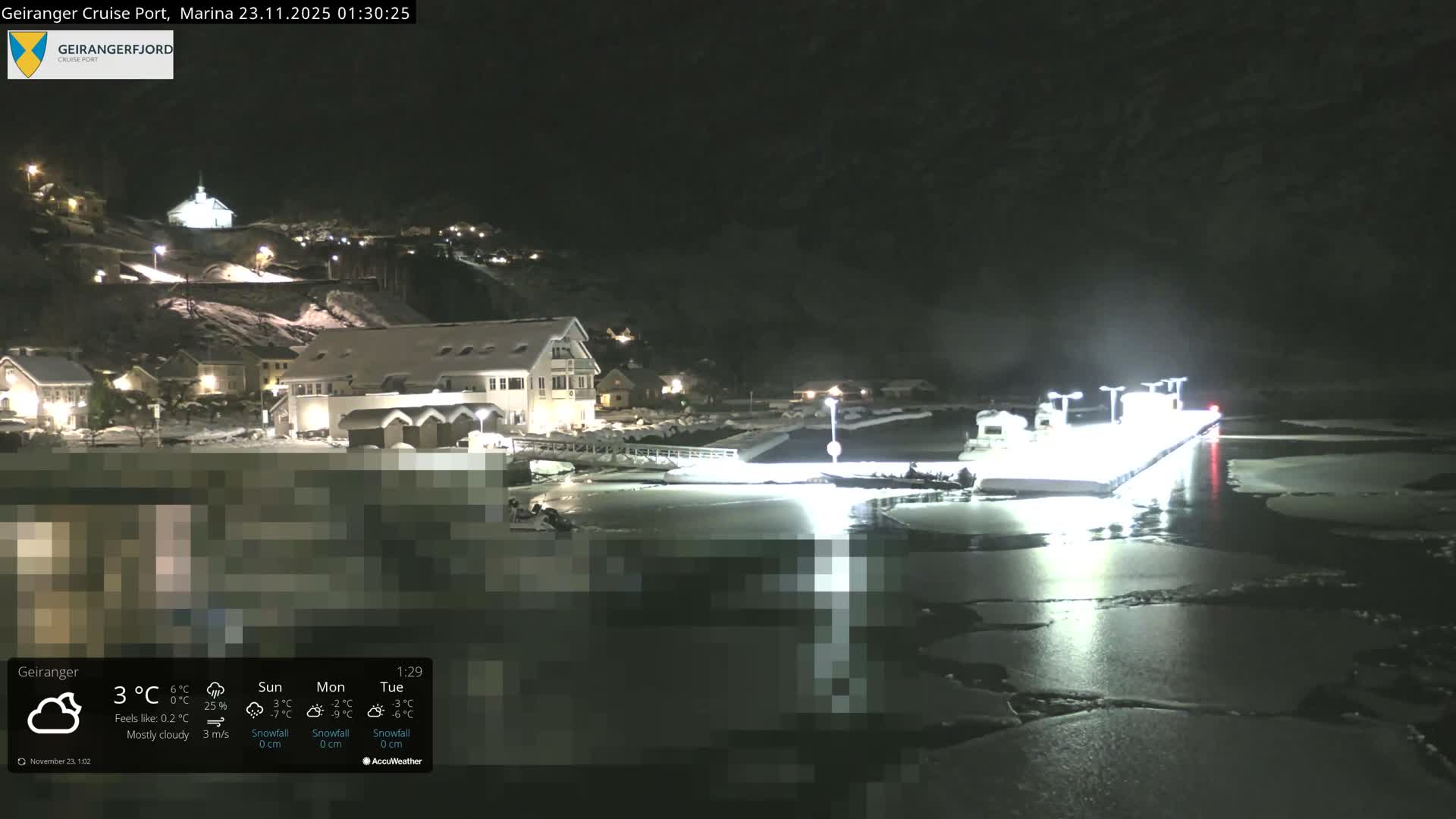 Geiranger Marine & Village  Live Cam - Stranda, Sunmore, More og Romsdal, Western Norway, Norway