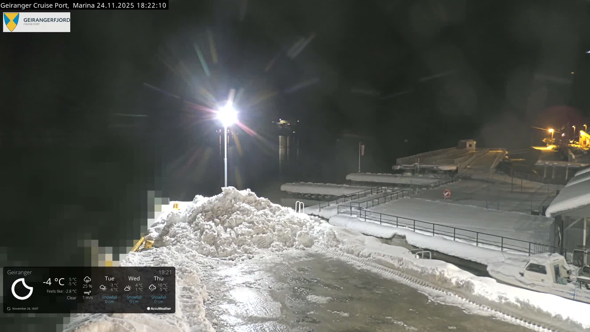 Geiranger Marine & Village  Live Cam - Stranda, Sunmore, More og Romsdal, Western Norway, Norway