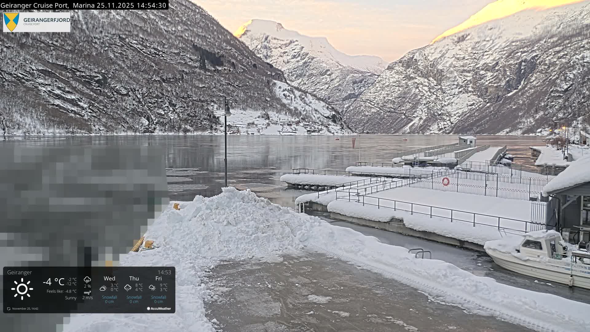 Geiranger Marine & Village  Live Cam - Stranda, Sunmore, More og Romsdal, Western Norway, Norway
