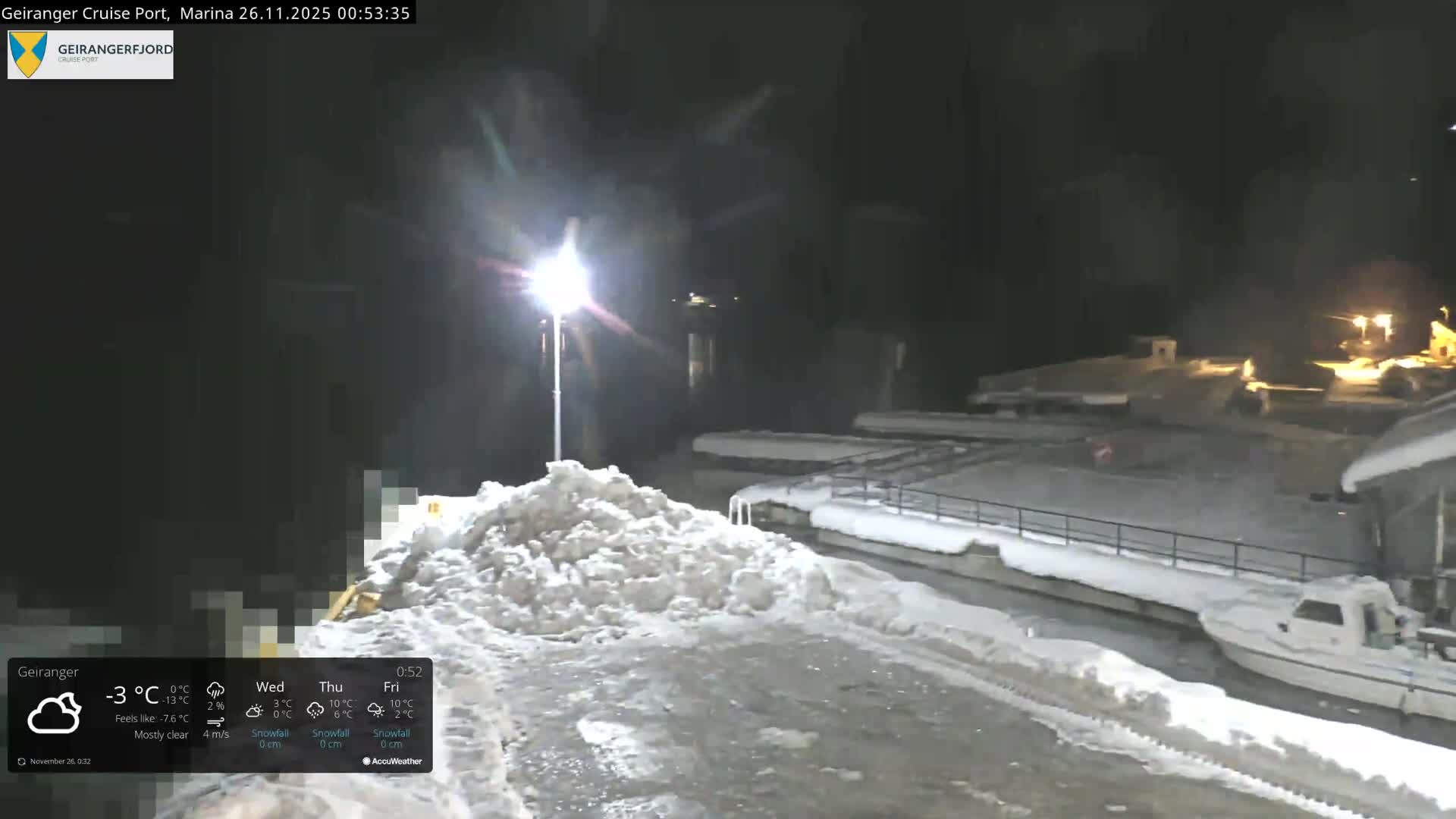 Geiranger Marine & Village  Live Cam - Stranda, Sunmore, More og Romsdal, Western Norway, Norway