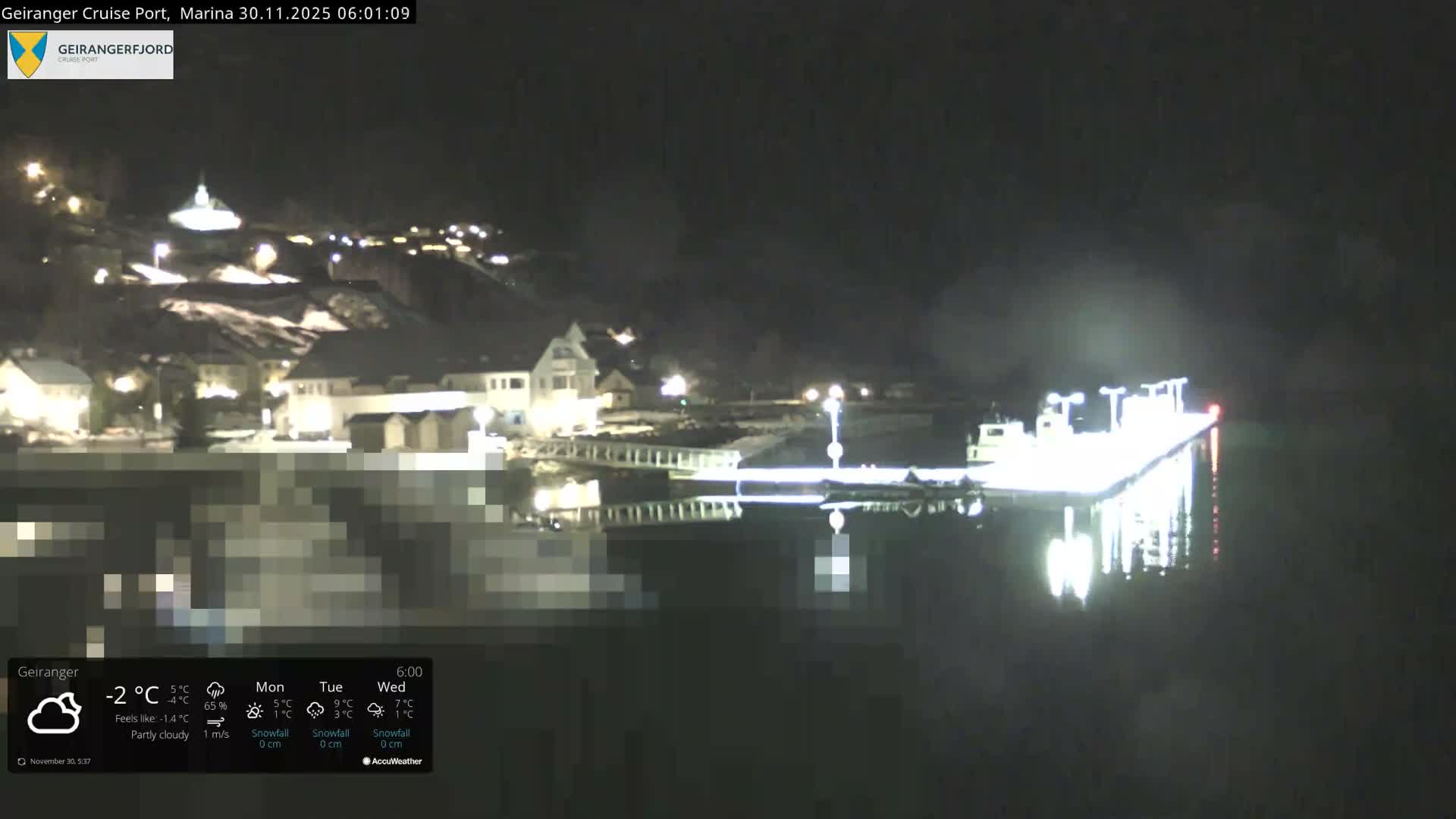 Geiranger Marine & Village  Live Cam - Stranda, Sunmore, More og Romsdal, Western Norway, Norway