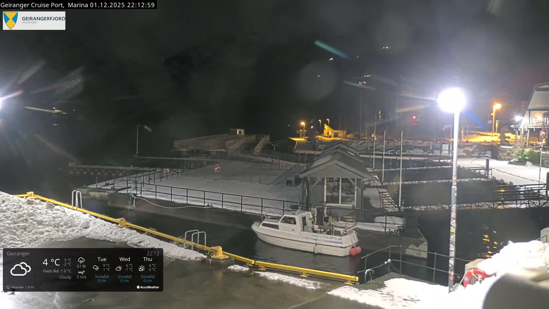 Geiranger Marine & Village  Live Cam - Stranda, Sunmore, More og Romsdal, Western Norway, Norway