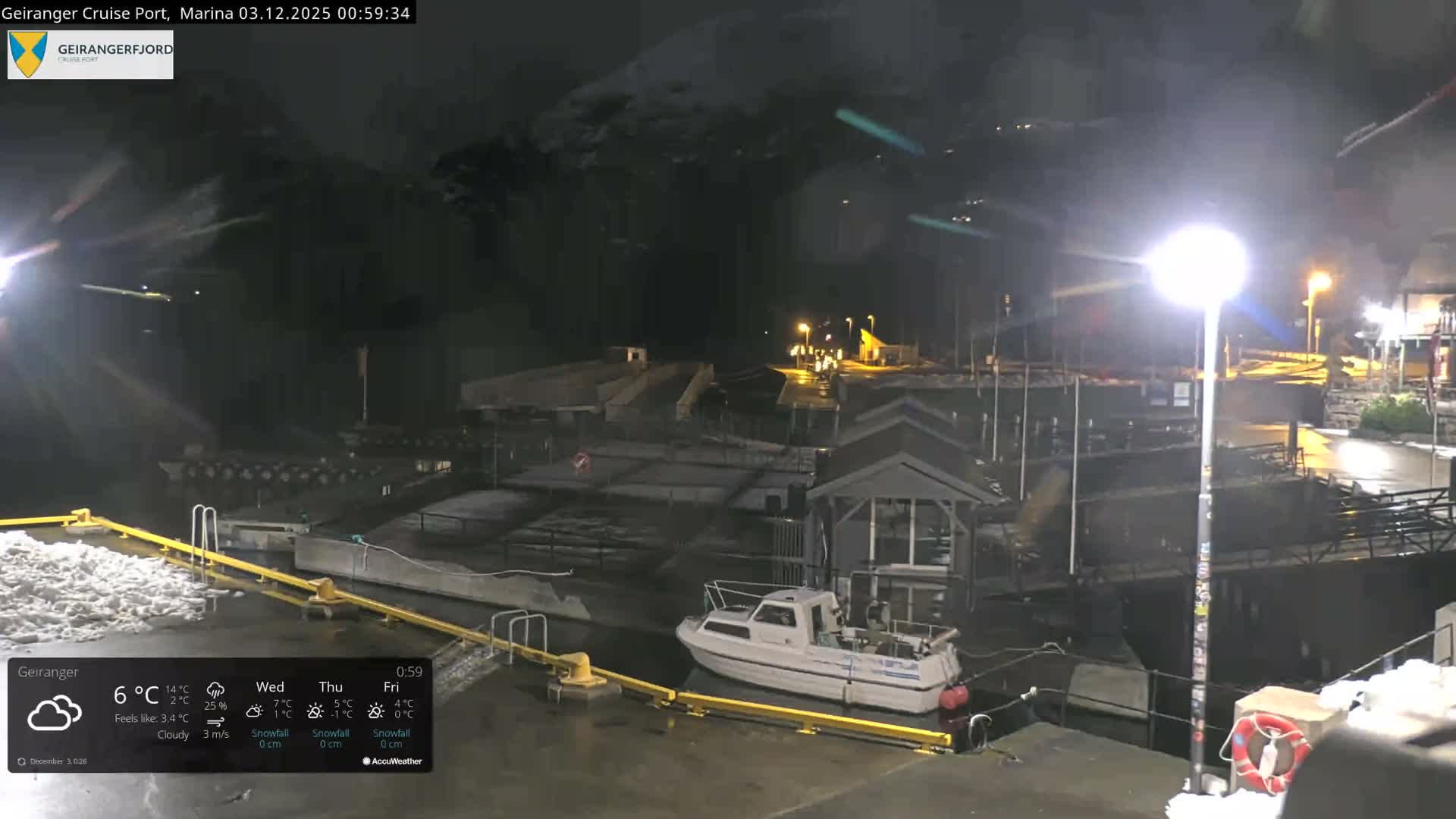 Geiranger Marine & Village  Live Cam - Stranda, Sunmore, More og Romsdal, Western Norway, Norway