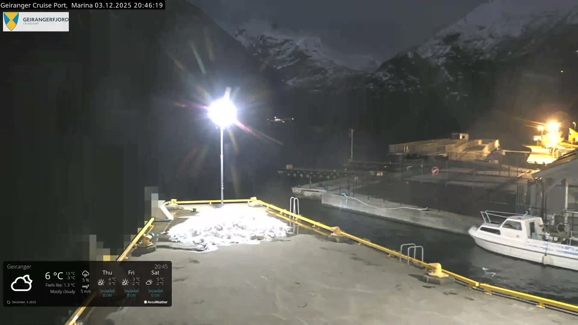 Geiranger Marine & Village  Live Cam - Stranda, Sunmore, More og Romsdal, Western Norway, Norway