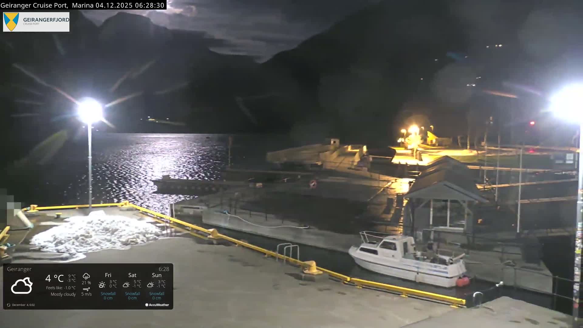 Geiranger Marine & Village  Live Cam - Stranda, Sunmore, More og Romsdal, Western Norway, Norway