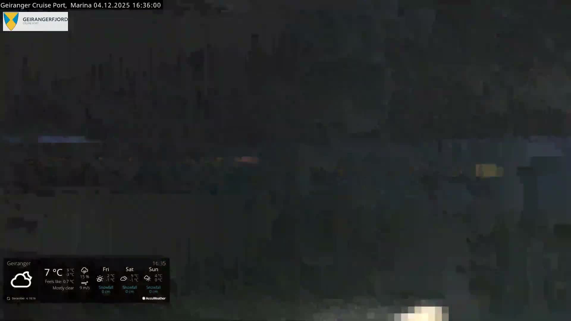 Geiranger Marine & Village  Live Cam - Stranda, Sunmore, More og Romsdal, Western Norway, Norway