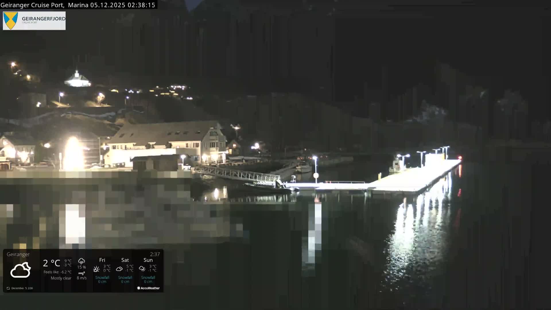Geiranger Marine & Village  Live Cam - Stranda, Sunmore, More og Romsdal, Western Norway, Norway