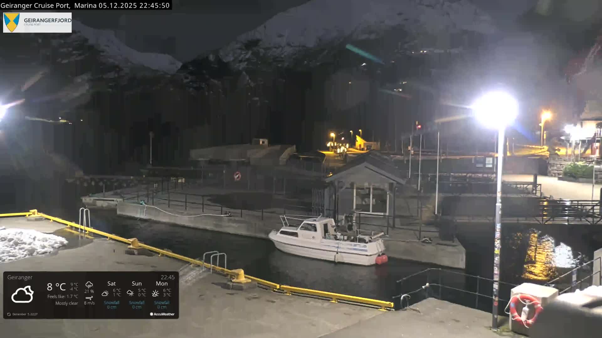 Geiranger Marine & Village  Live Cam - Stranda, Sunmore, More og Romsdal, Western Norway, Norway