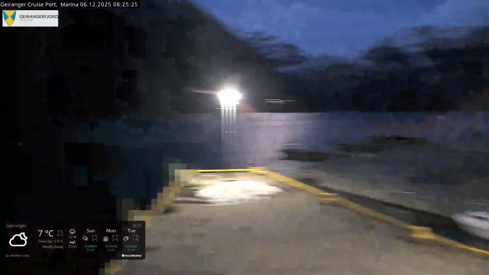 Geiranger Marine & Village  Live Cam - Stranda, Sunmore, More og Romsdal, Western Norway, Norway