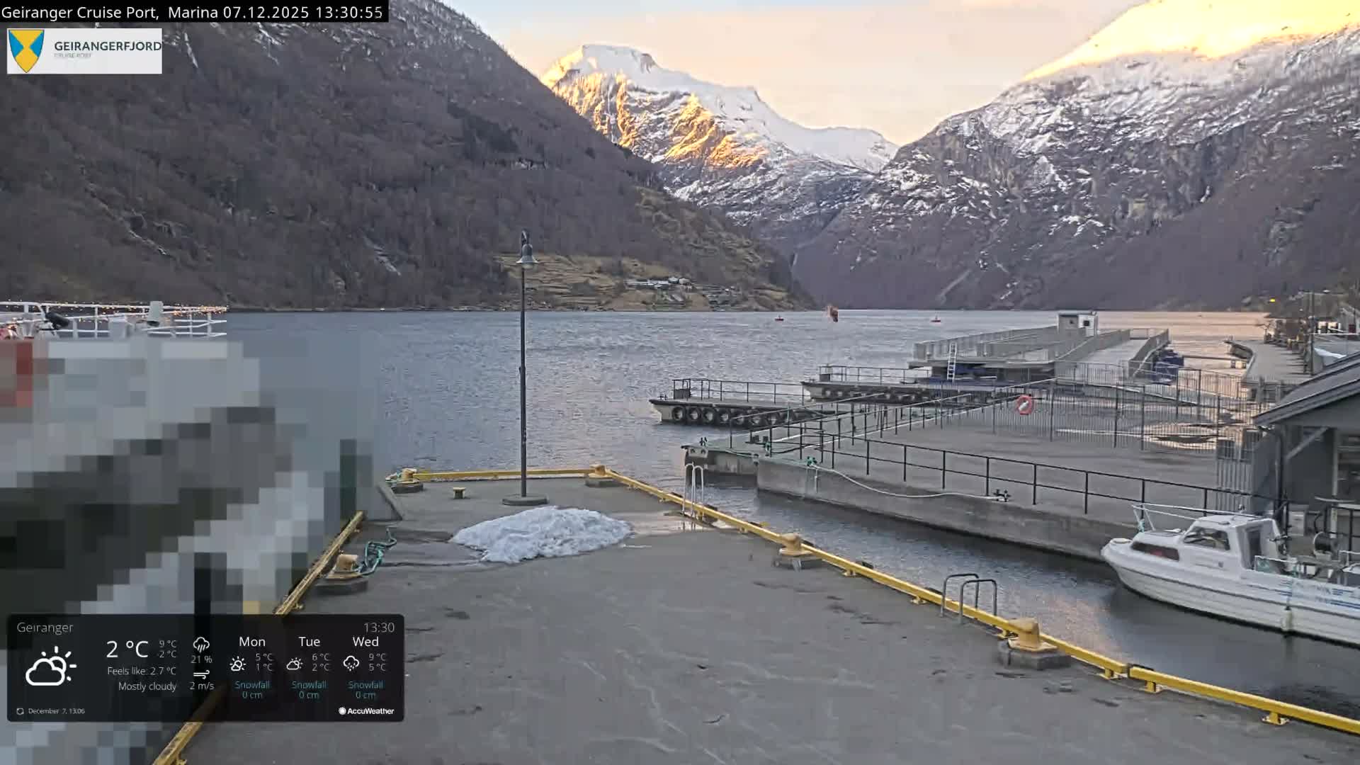 Geiranger Marine & Village  Live Cam - Stranda, Sunmore, More og Romsdal, Western Norway, Norway