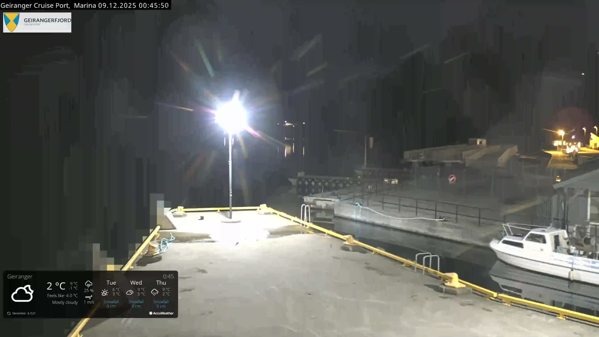 Geiranger Marine & Village  Live Cam - Stranda, Sunmore, More og Romsdal, Western Norway, Norway