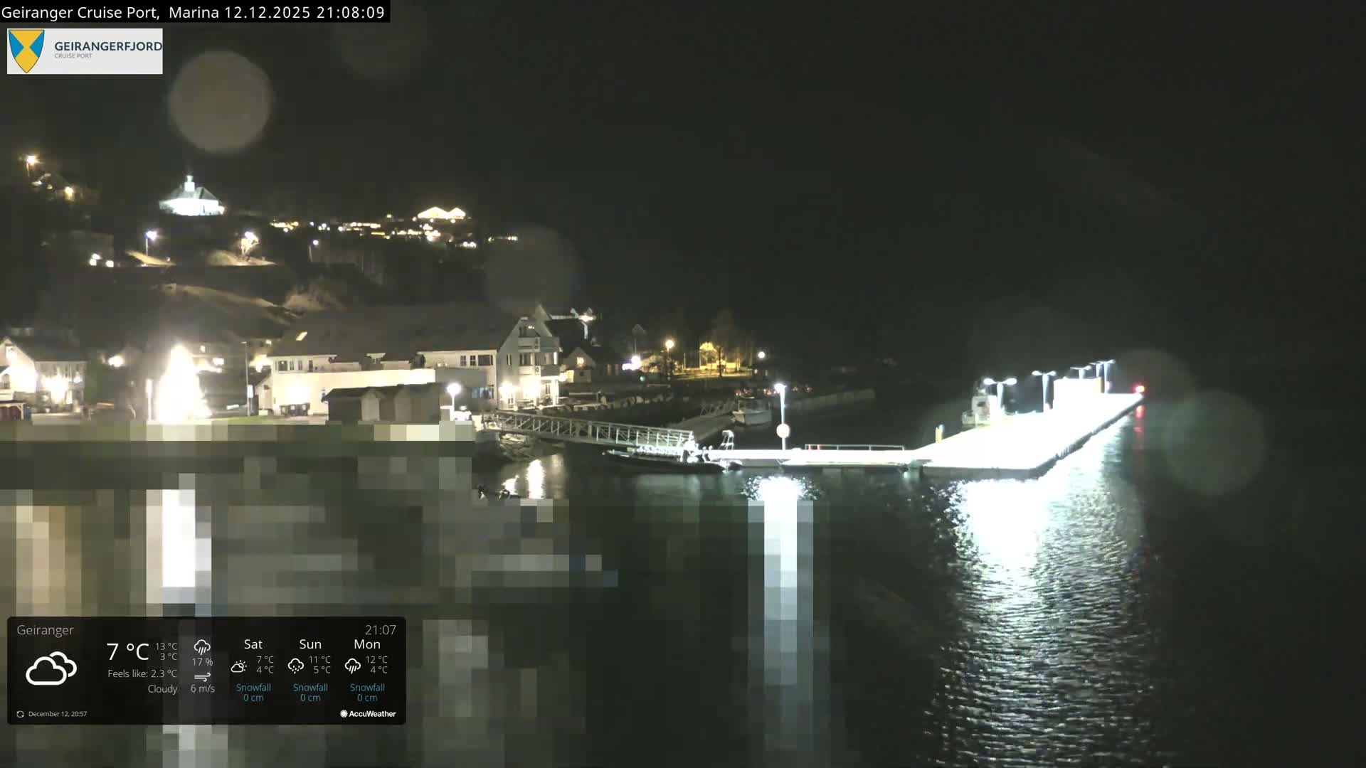 Geiranger Marine & Village  Live Cam - Stranda, Sunmore, More og Romsdal, Western Norway, Norway