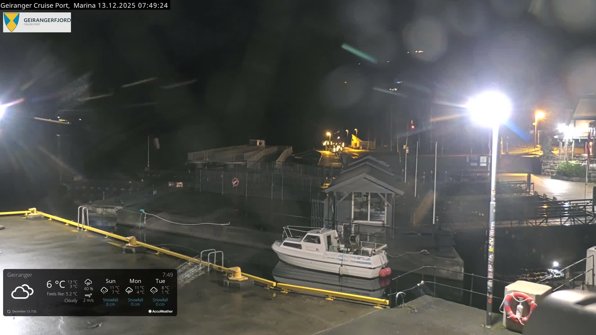 Geiranger Marine & Village  Live Cam - Stranda, Sunmore, More og Romsdal, Western Norway, Norway