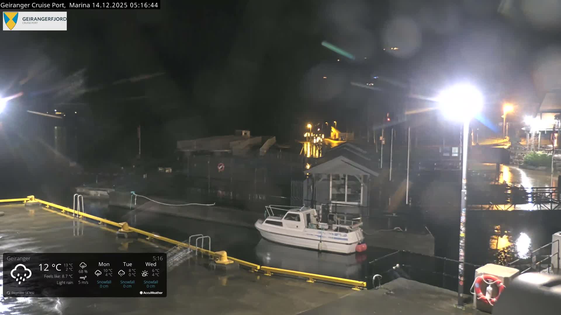 Geiranger Marine & Village  Live Cam - Stranda, Sunmore, More og Romsdal, Western Norway, Norway