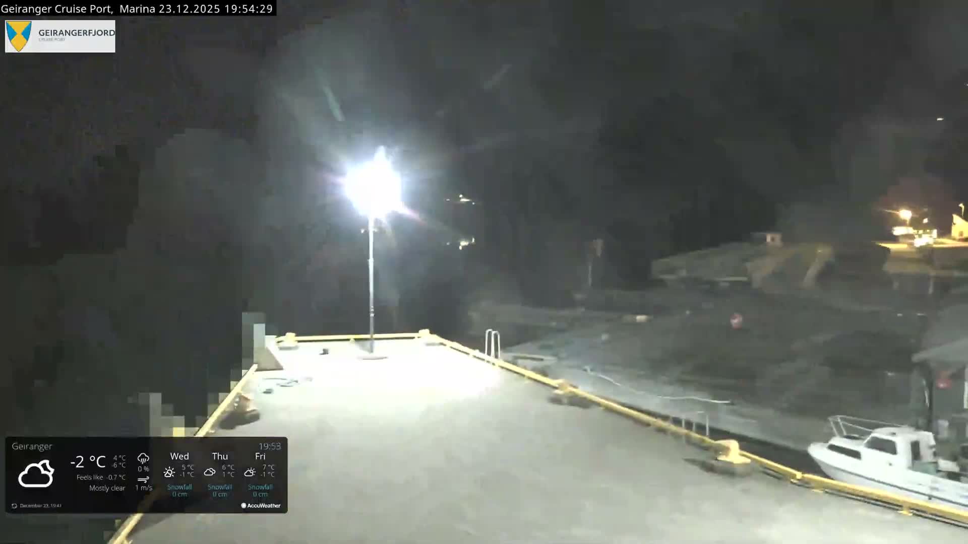 Geiranger Marine & Village  Live Cam - Stranda, Sunmore, More og Romsdal, Western Norway, Norway