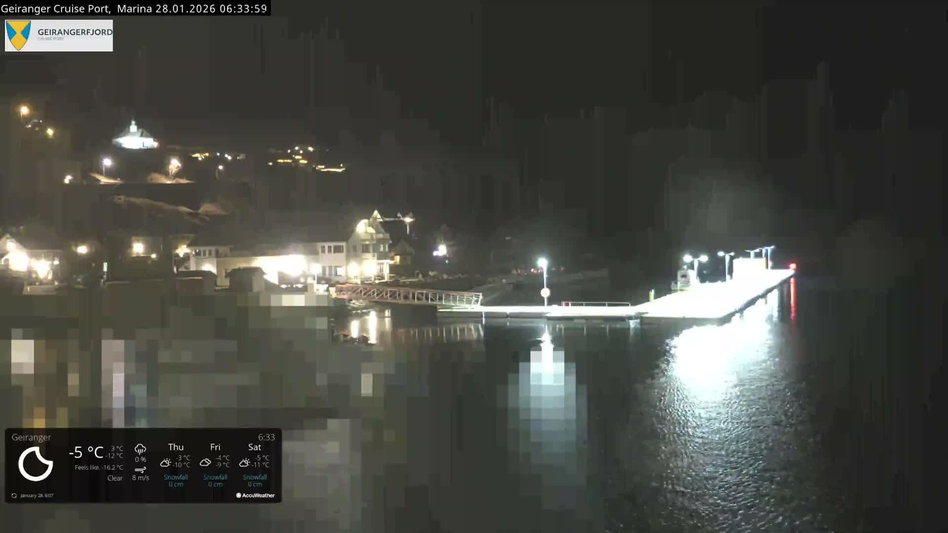 Geiranger Marine & Village  Live Cam - Stranda, Sunmore, More og Romsdal, Western Norway, Norway