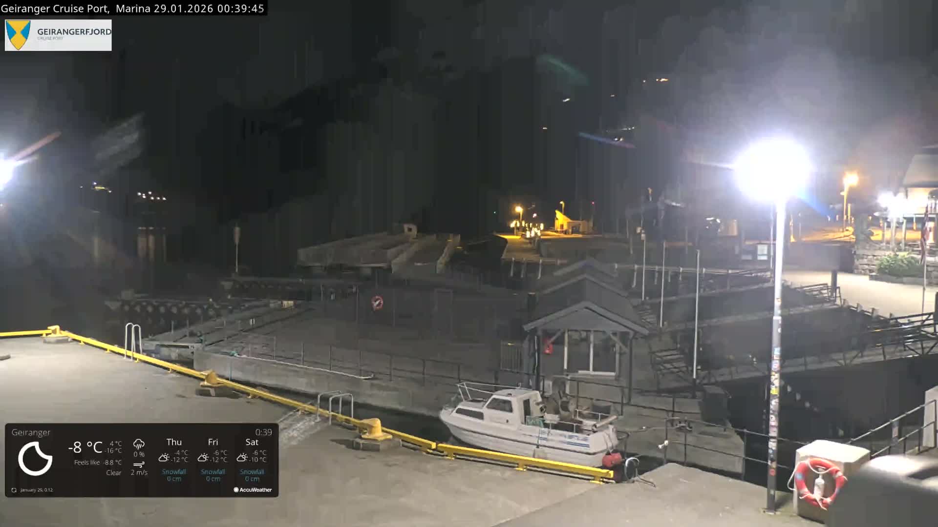 Geiranger Marine & Village  Live Cam - Stranda, Sunmore, More og Romsdal, Western Norway, Norway