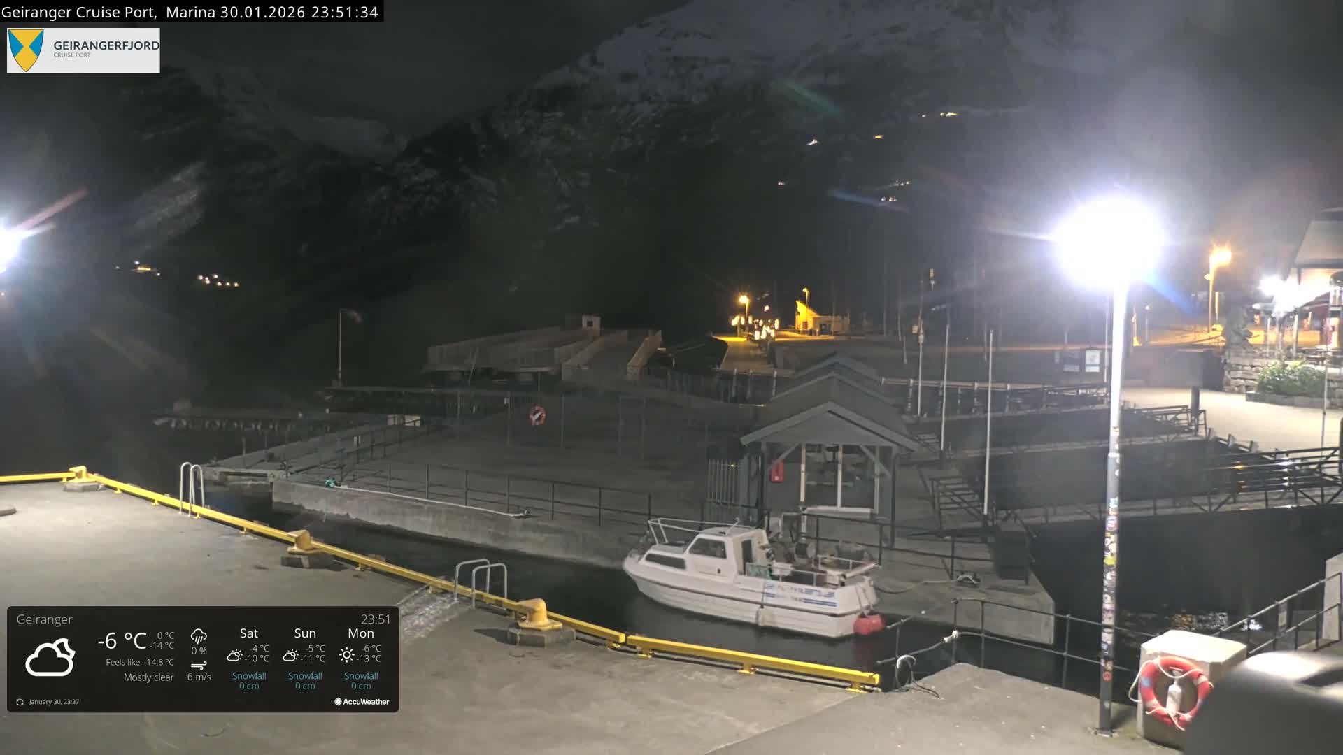 Geiranger Marine & Village  Live Cam - Stranda, Sunmore, More og Romsdal, Western Norway, Norway