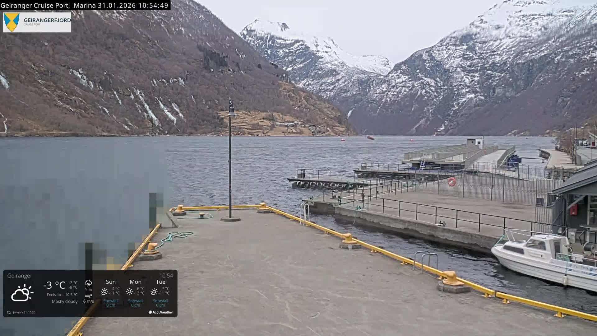 Geiranger Marine & Village  Live Cam - Stranda, Sunmore, More og Romsdal, Western Norway, Norway