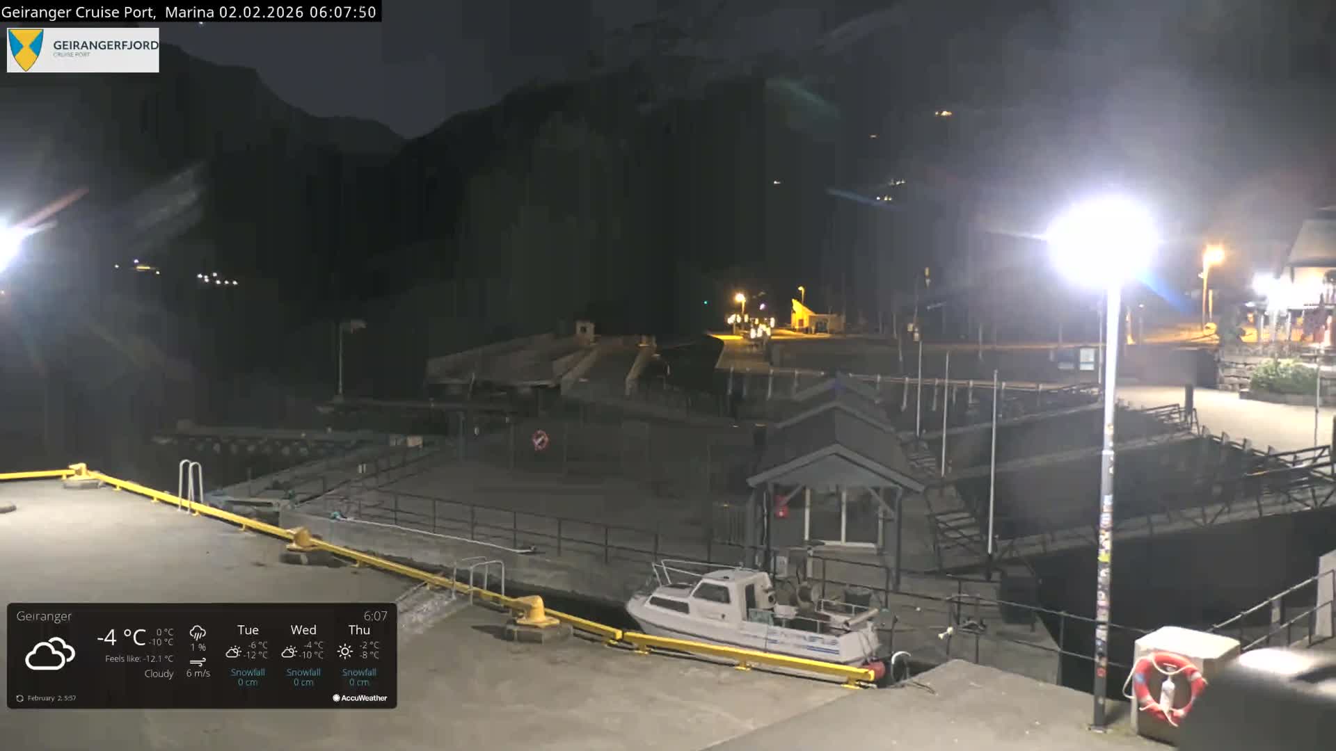 Geiranger Marine & Village  Live Cam - Stranda, Sunmore, More og Romsdal, Western Norway, Norway