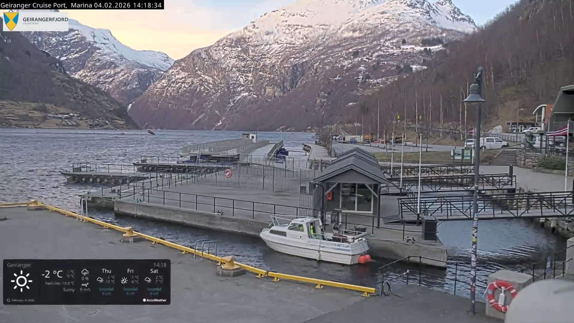 Geiranger Marine & Village  Live Cam - Stranda, Sunmore, More og Romsdal, Western Norway, Norway