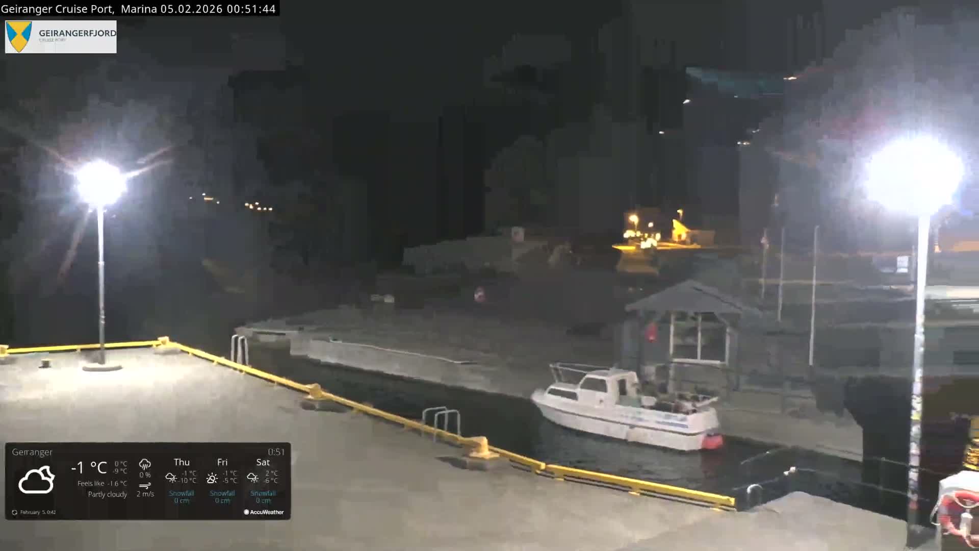 Geiranger Marine & Village  Live Cam - Stranda, Sunmore, More og Romsdal, Western Norway, Norway