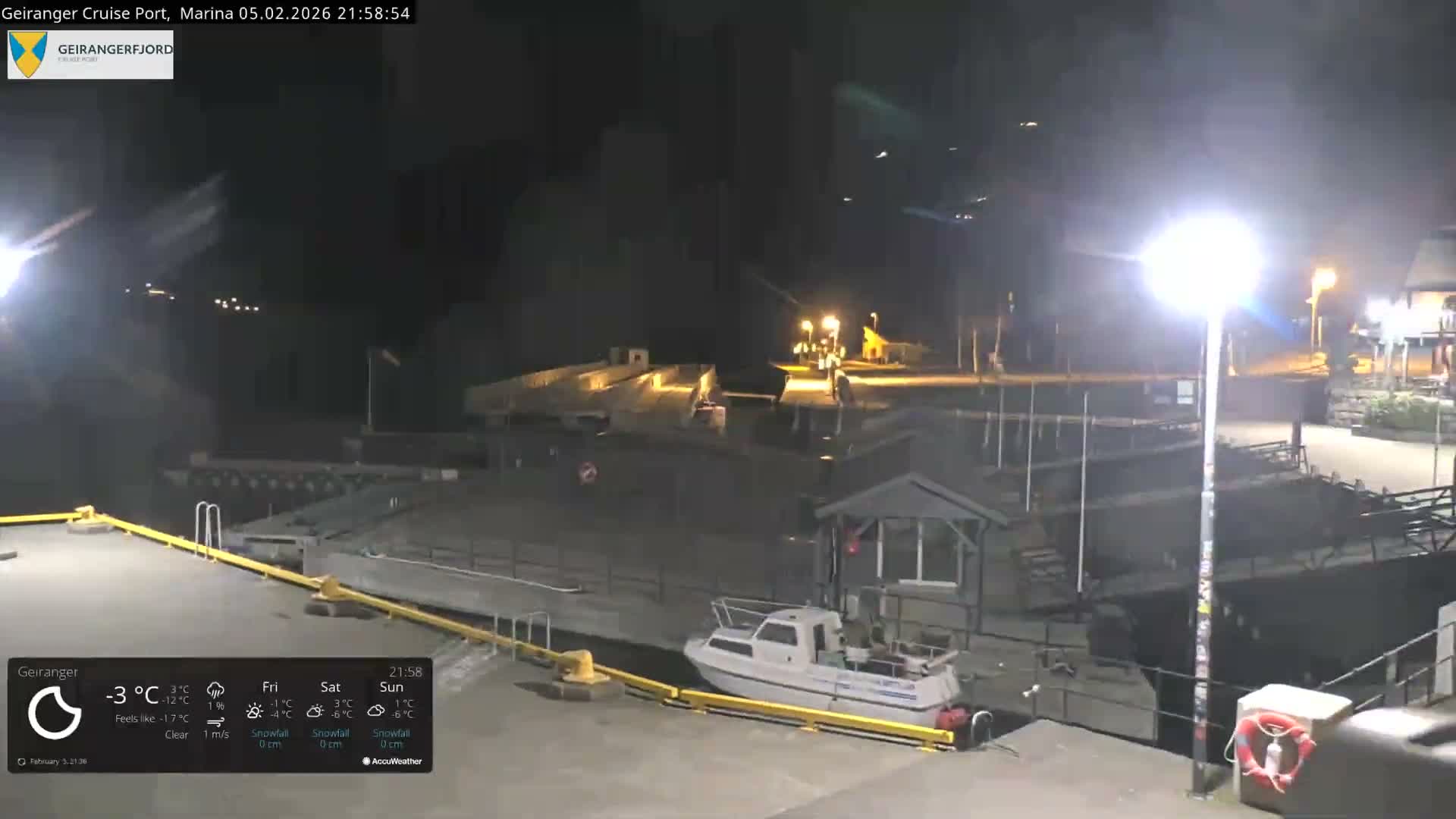 Geiranger Marine & Village  Live Cam - Stranda, Sunmore, More og Romsdal, Western Norway, Norway