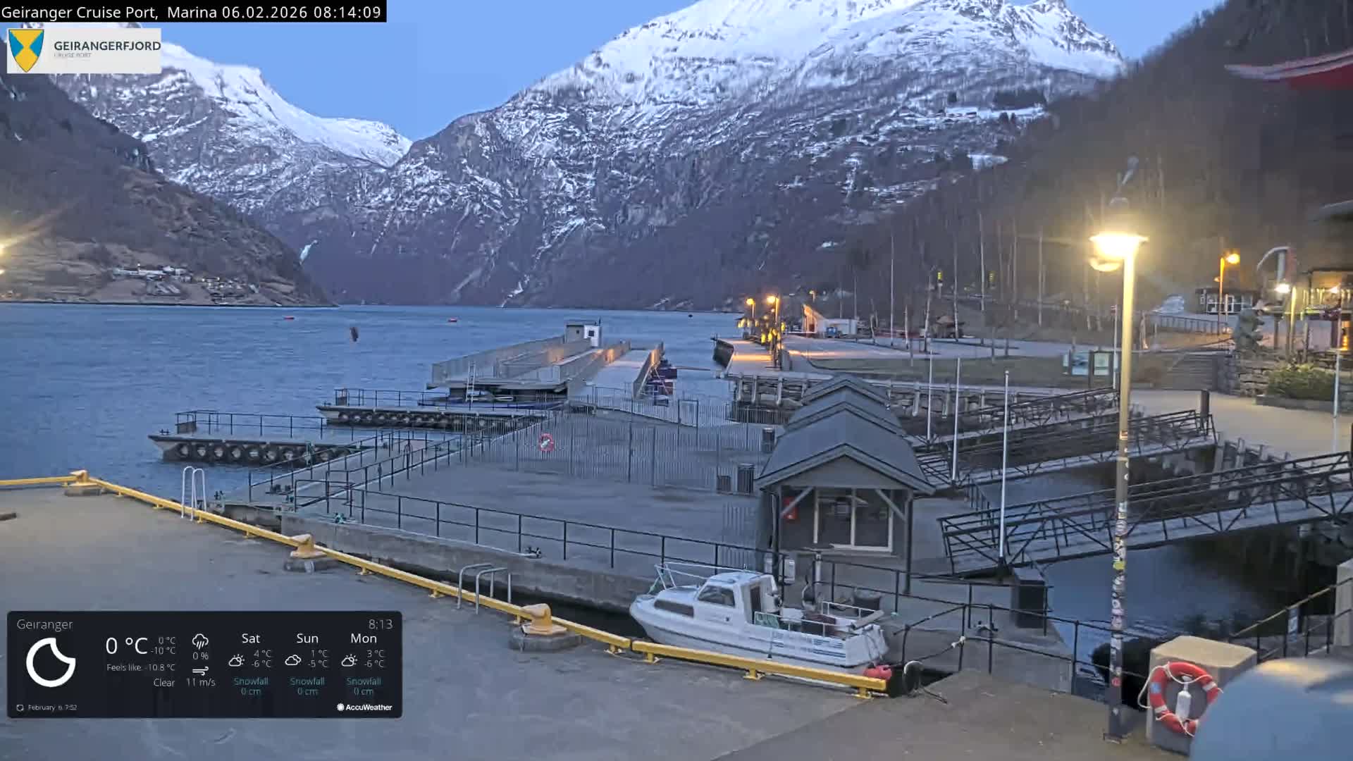 Geiranger Marine & Village  Live Cam - Stranda, Sunmore, More og Romsdal, Western Norway, Norway