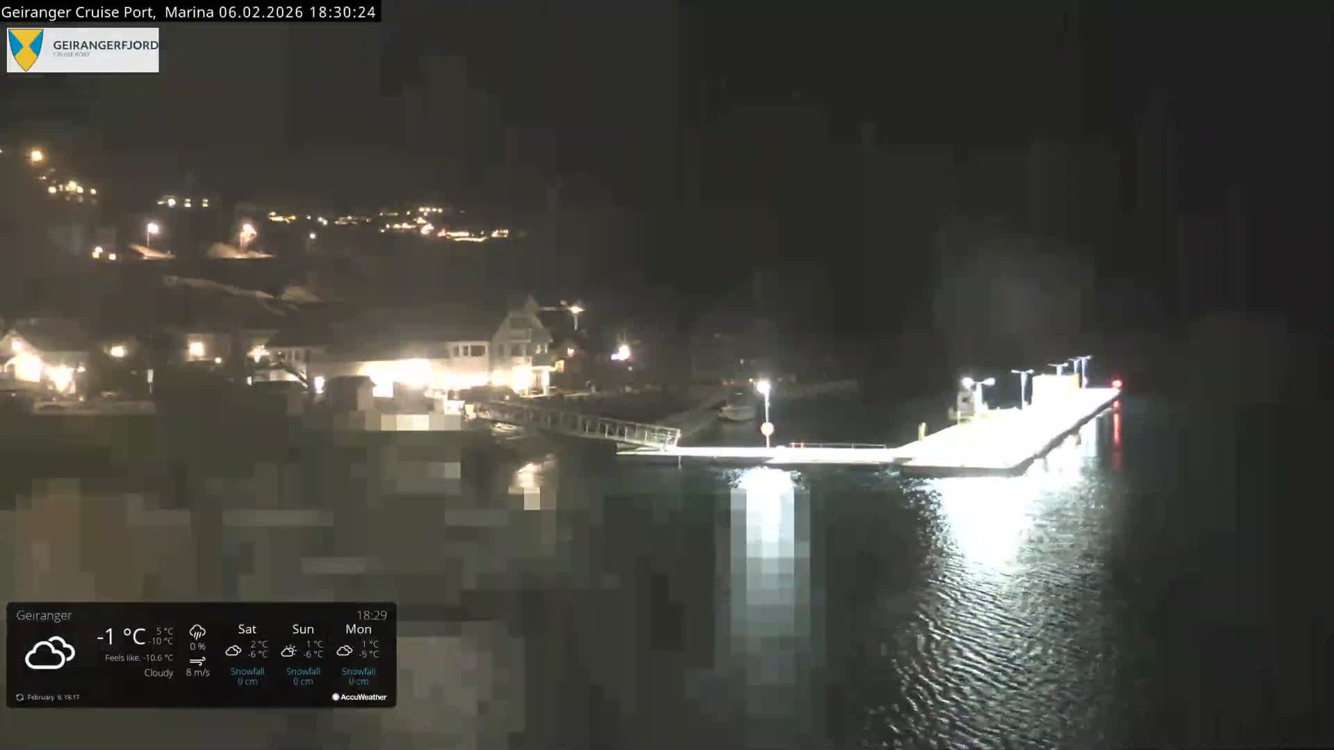 Geiranger Marine & Village  Live Cam - Stranda, Sunmore, More og Romsdal, Western Norway, Norway