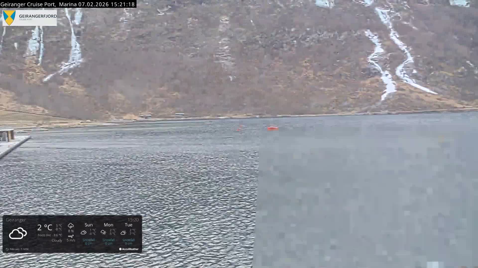 Geiranger Marine & Village  Live Cam - Stranda, Sunmore, More og Romsdal, Western Norway, Norway