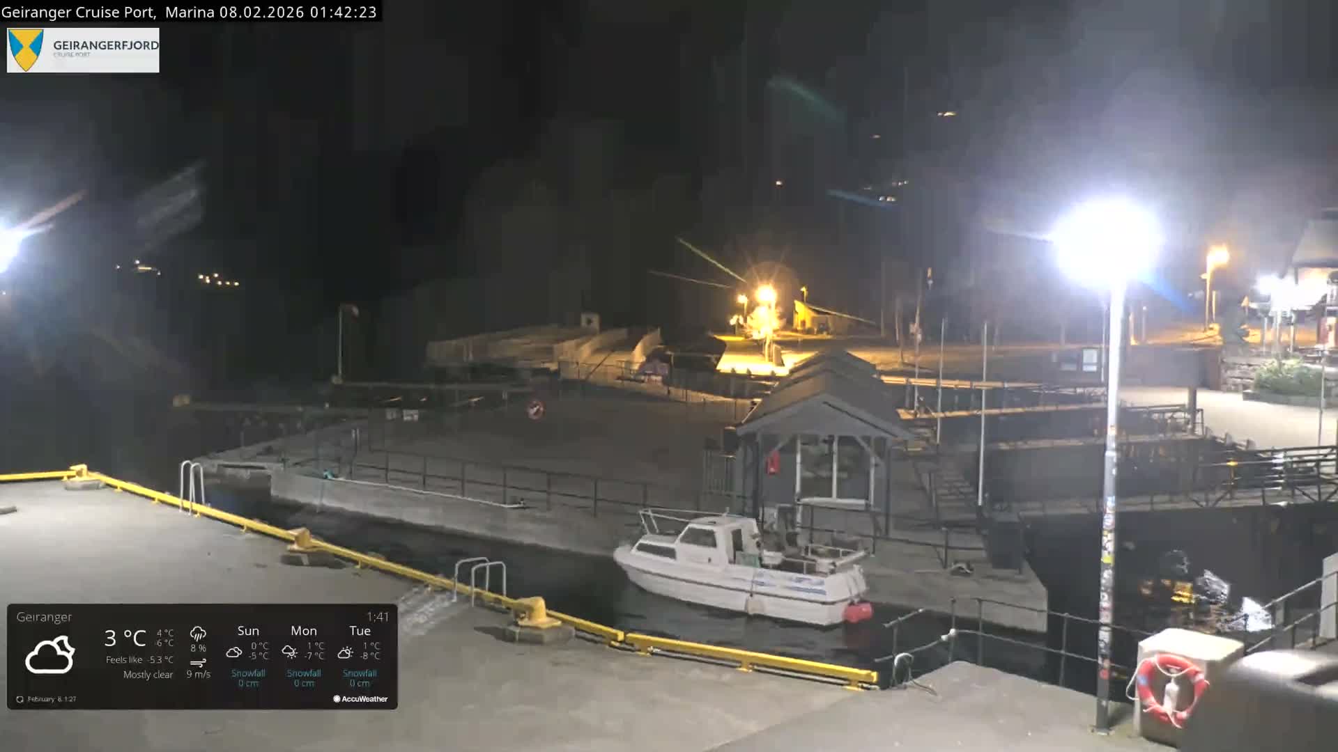 Geiranger Marine & Village  Live Cam - Stranda, Sunmore, More og Romsdal, Western Norway, Norway