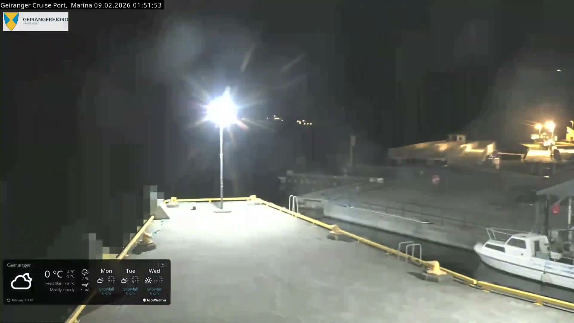 Geiranger Marine & Village  Live Cam - Stranda, Sunmore, More og Romsdal, Western Norway, Norway