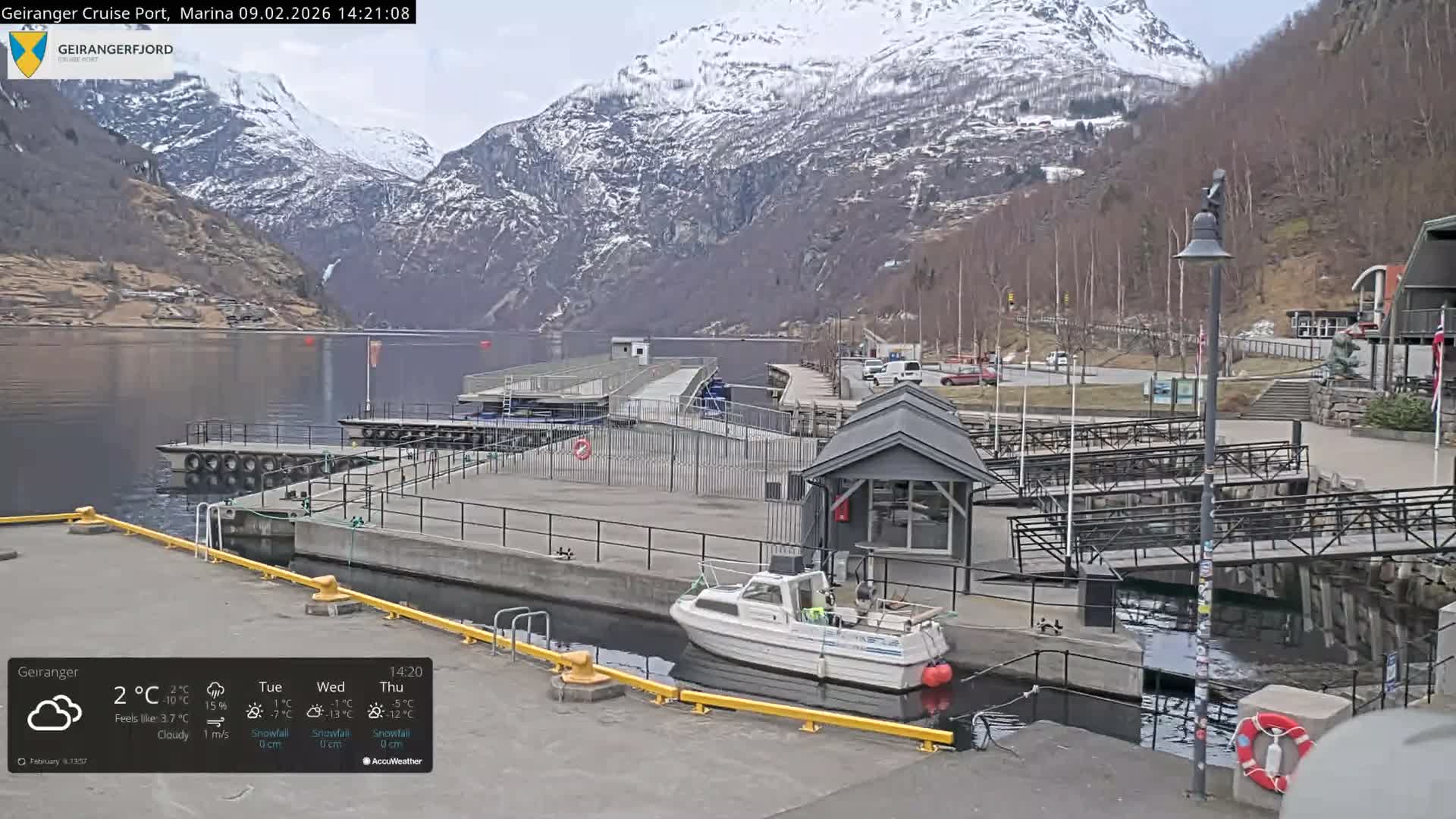 Geiranger Marine & Village  Live Cam - Stranda, Sunmore, More og Romsdal, Western Norway, Norway