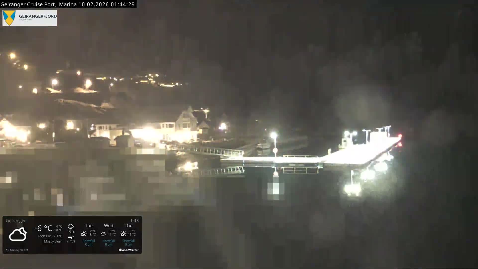 Geiranger Marine & Village  Live Cam - Stranda, Sunmore, More og Romsdal, Western Norway, Norway