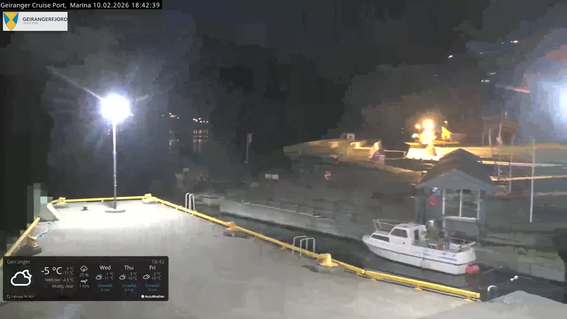 Geiranger Marine & Village  Live Cam - Stranda, Sunmore, More og Romsdal, Western Norway, Norway
