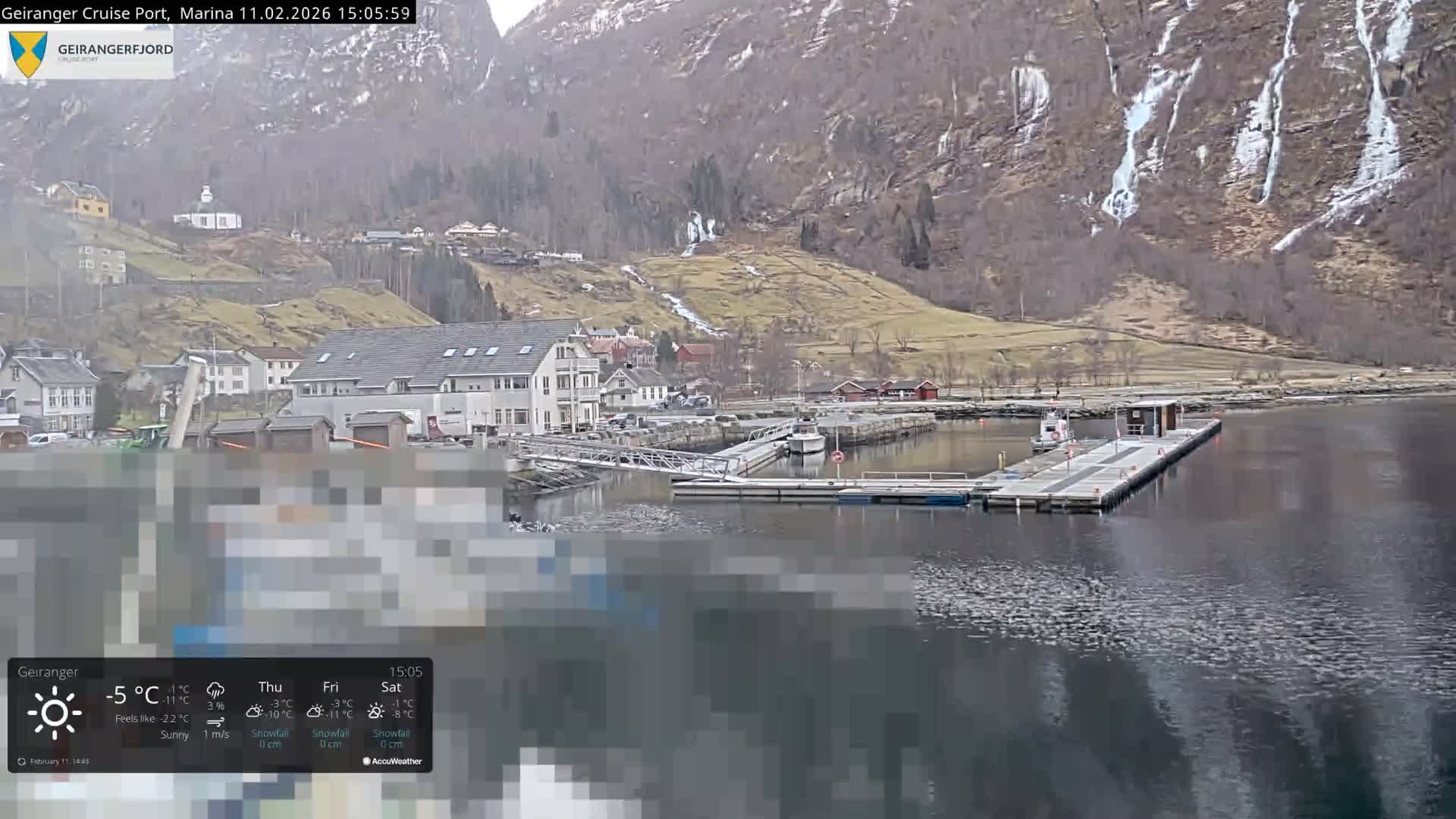 Geiranger Marine & Village  Live Cam - Stranda, Sunmore, More og Romsdal, Western Norway, Norway