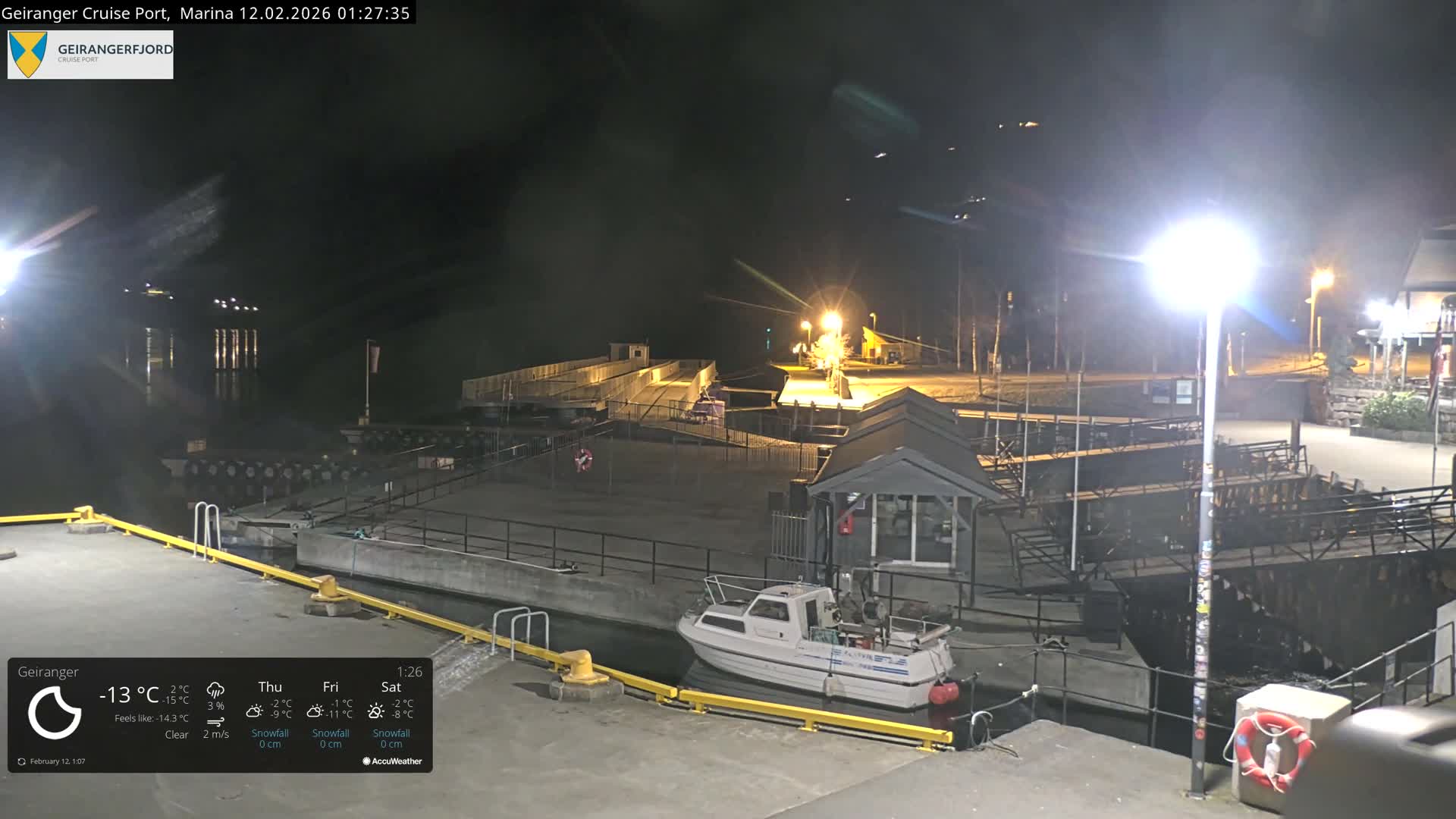 Geiranger Marine & Village  Live Cam - Stranda, Sunmore, More og Romsdal, Western Norway, Norway