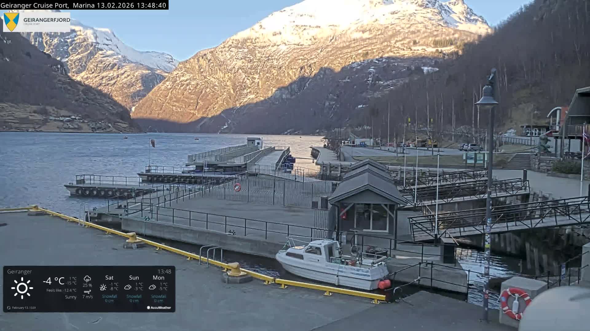 Geiranger Marine & Village  Live Cam - Stranda, Sunmore, More og Romsdal, Western Norway, Norway