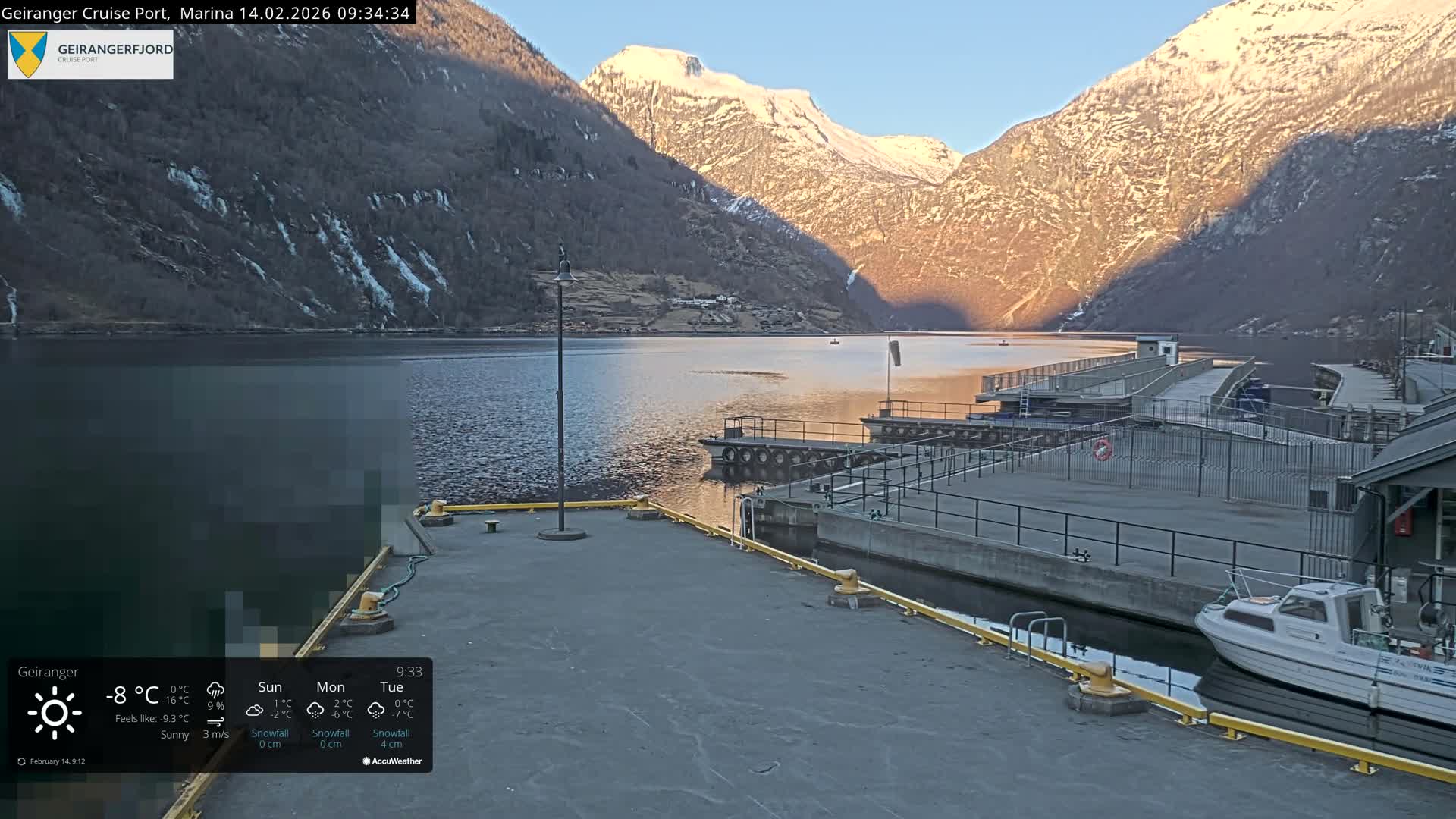 Geiranger Marine & Village  Live Cam - Stranda, Sunmore, More og Romsdal, Western Norway, Norway