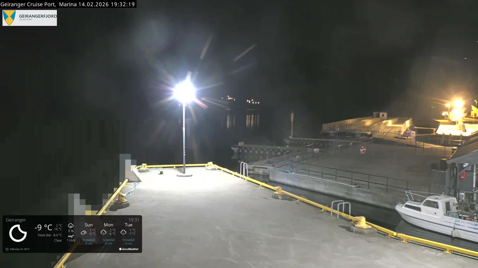 Geiranger Marine & Village  Live Cam - Stranda, Sunmore, More og Romsdal, Western Norway, Norway