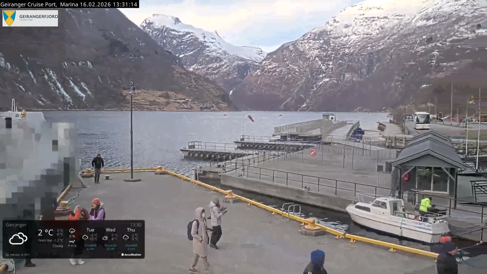 Geiranger Marine & Village  Live Cam - Stranda, Sunmore, More og Romsdal, Western Norway, Norway