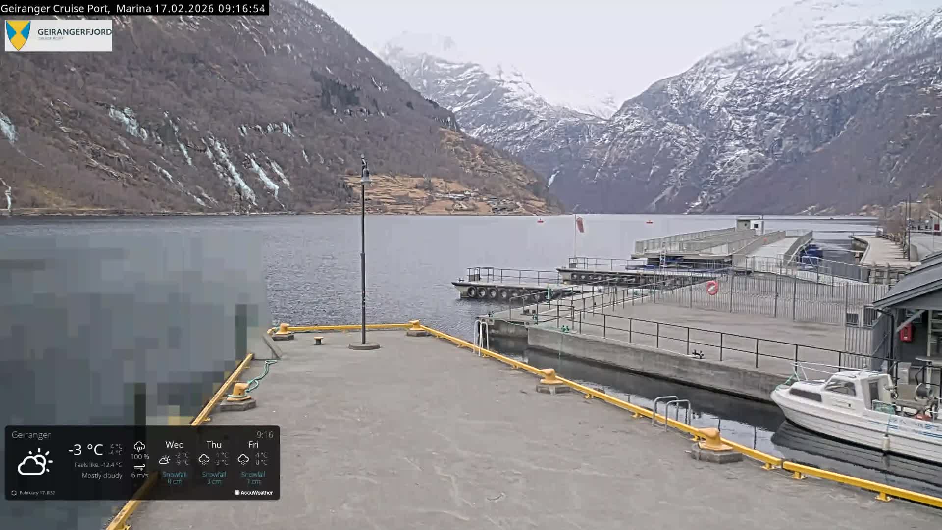Geiranger Marine & Village  Live Cam - Stranda, Sunmore, More og Romsdal, Western Norway, Norway