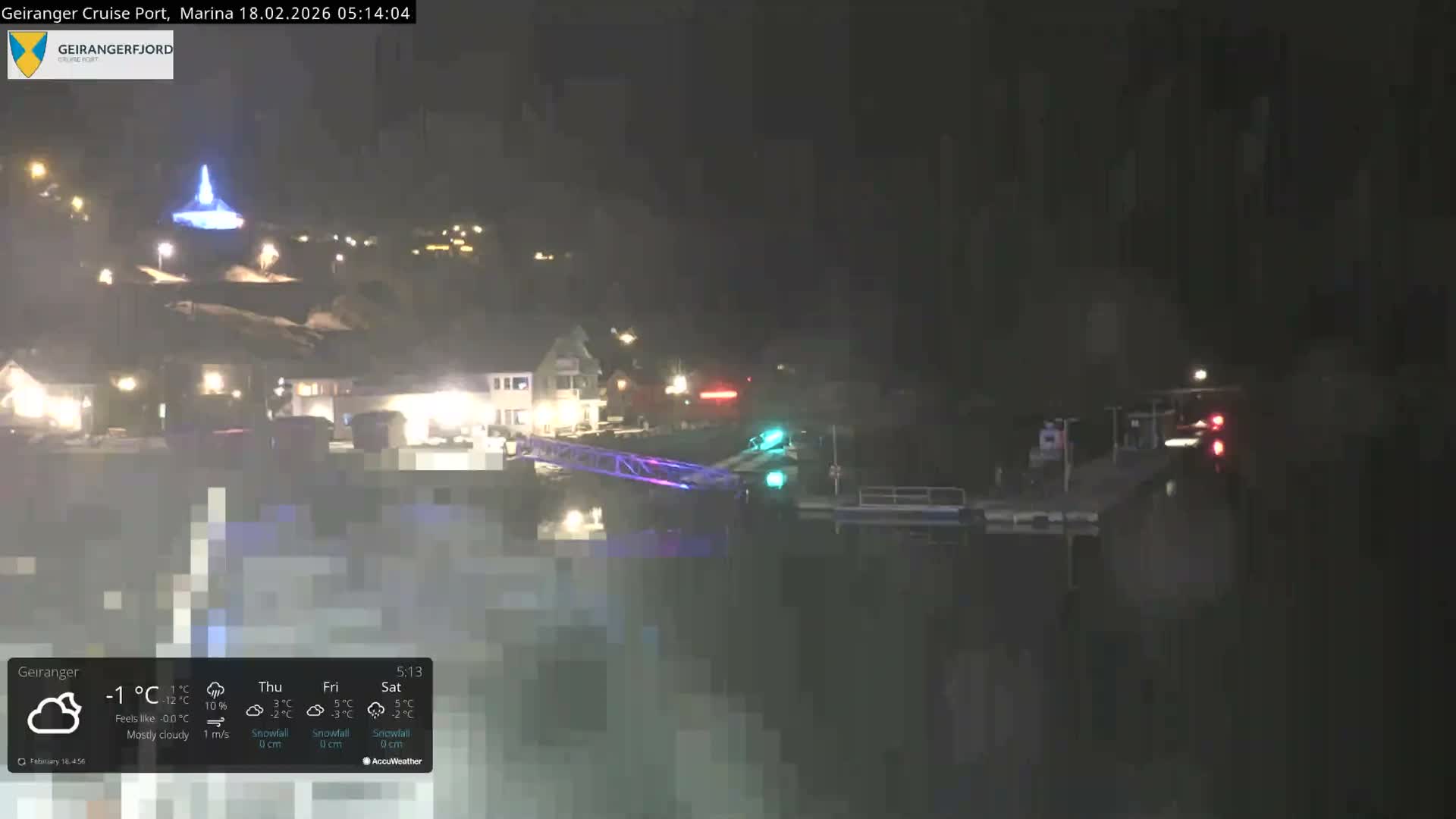 Geiranger Marine & Village  Live Cam - Stranda, Sunmore, More og Romsdal, Western Norway, Norway