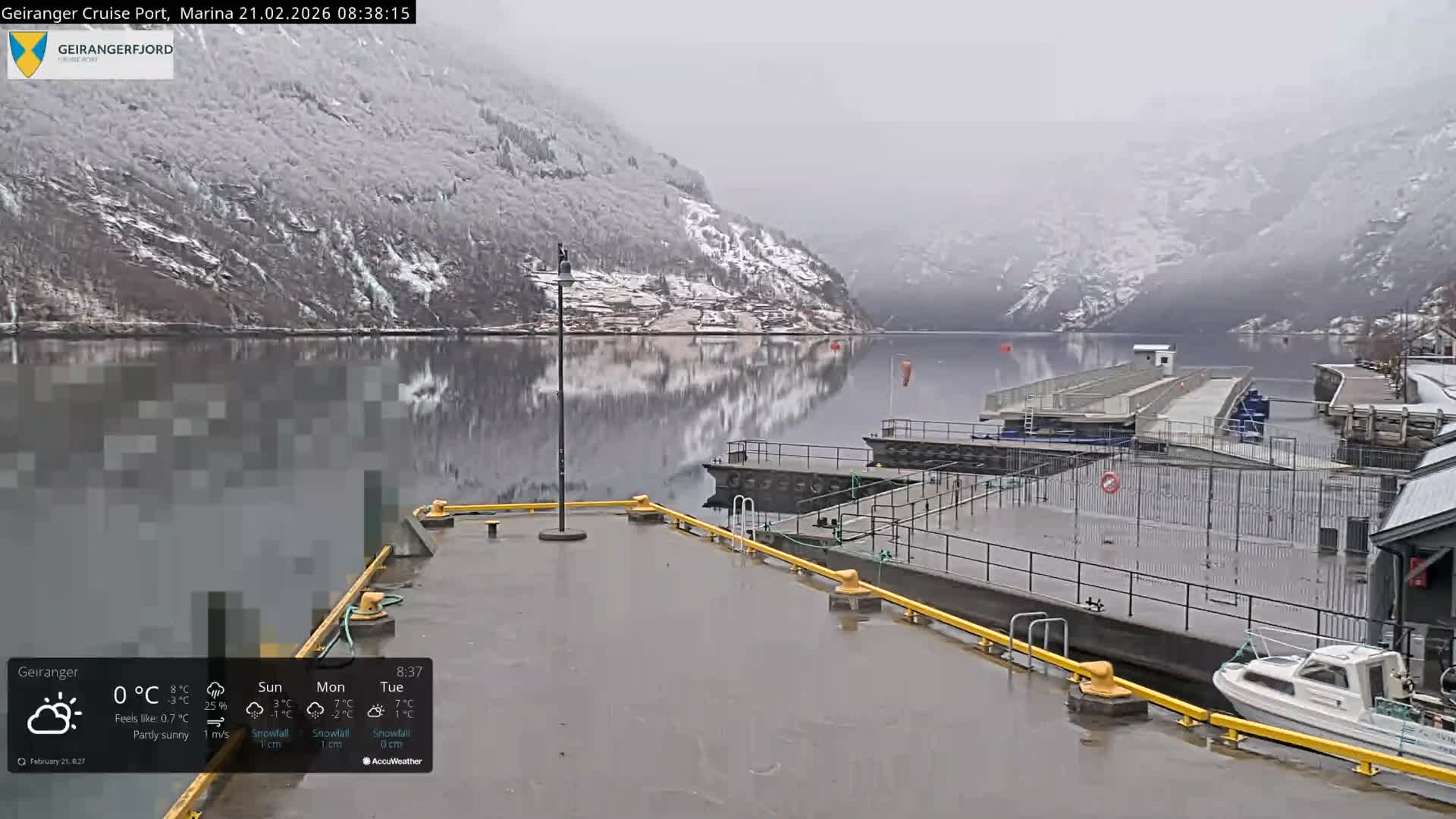 Geiranger Marine & Village  Live Cam - Stranda, Sunmore, More og Romsdal, Western Norway, Norway